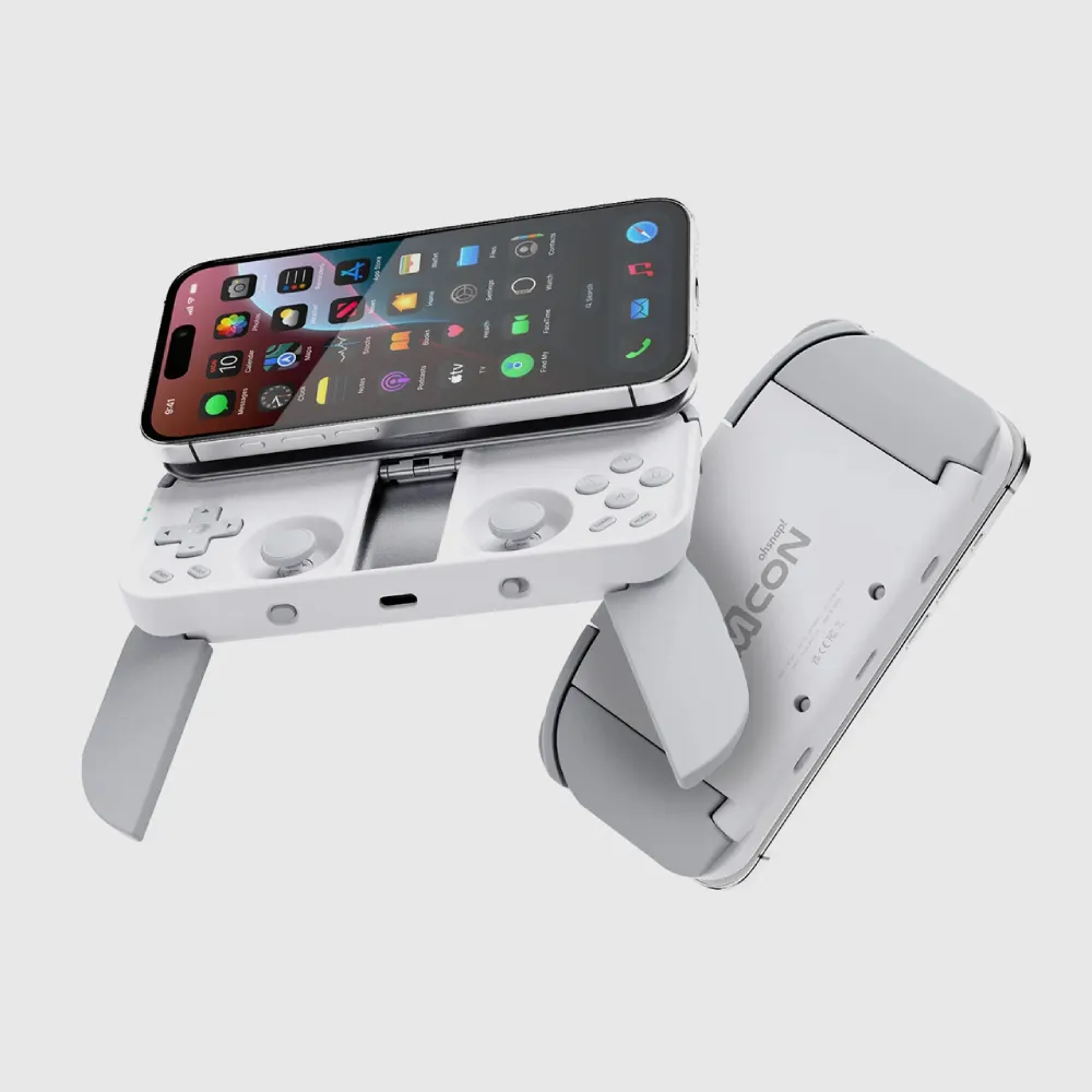Wireless Mobile Gaming Controller with Foldable Design